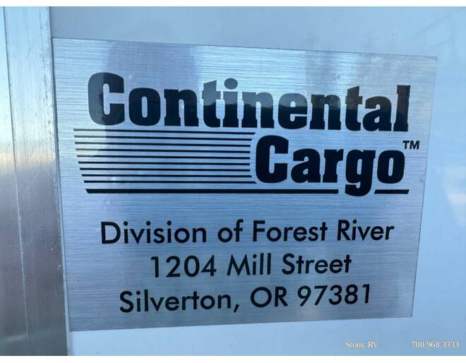 2022 Forest River CONTINENTAL CARGO TAILWIND 8X16 Cargo Encl BP at Stony RV Sales, Service AND cONSIGNMENT. STOCK# C129 Photo 11