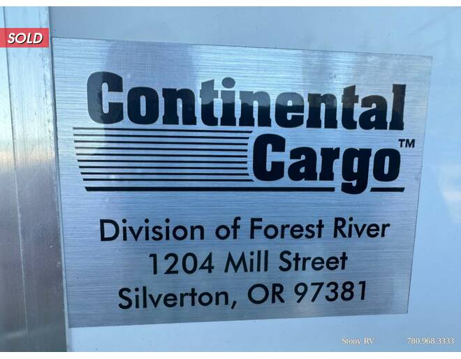 2022 Forest River CONTINENTAL CARGO TAILWIND 8X16 Cargo Encl BP at Stony RV Sales, Service and Consignment STOCK# C129 Photo 11