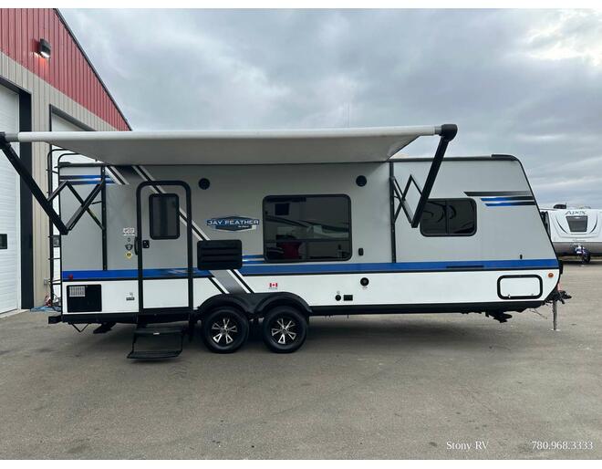 2018 Jayco Jay Feather 22RB Travel Trailer at Stony RV Sales, Service AND cONSIGNMENT. STOCK# S128 Exterior Photo