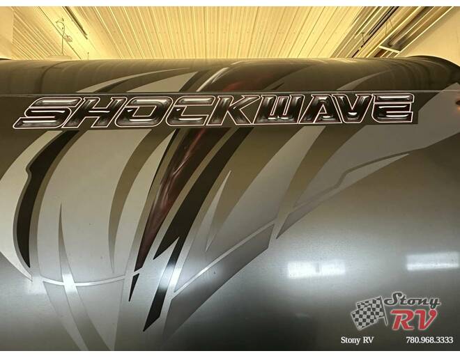 2018 Shockwave MX Series Toy Hauler 21RQMX Travel Trailer at Stony RV Sales, Service and Consignment STOCK# 1071 Photo 3