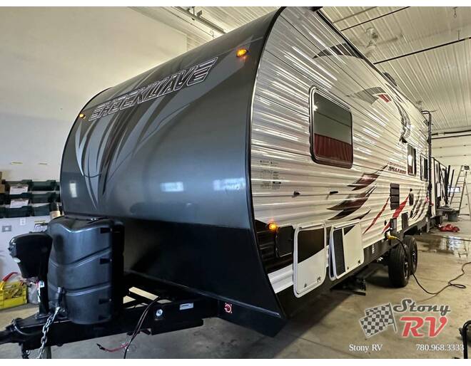 2018 Shockwave MX Series Toy Hauler 21RQMX Travel Trailer at Stony RV Sales, Service and Consignment STOCK# 1071 Photo 7