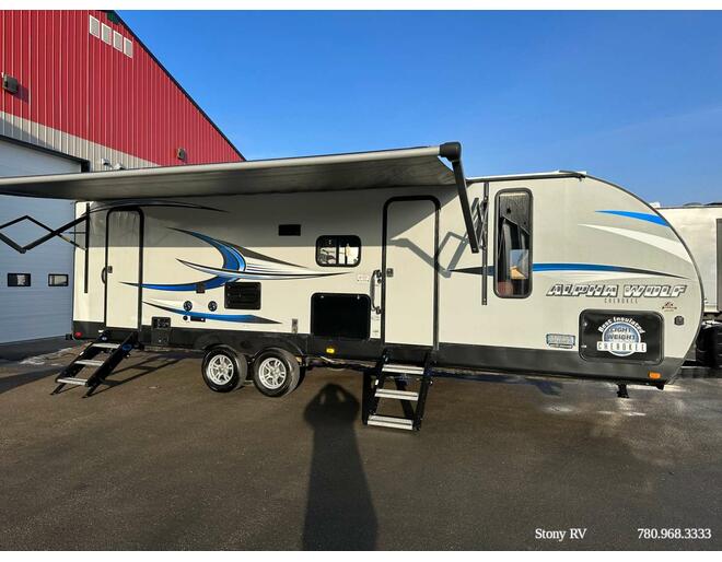 2019 Cherokee Alpha Wolf 26DBHL Travel Trailer at Stony RV Sales, Service and Consignment STOCK# 1072 Exterior Photo