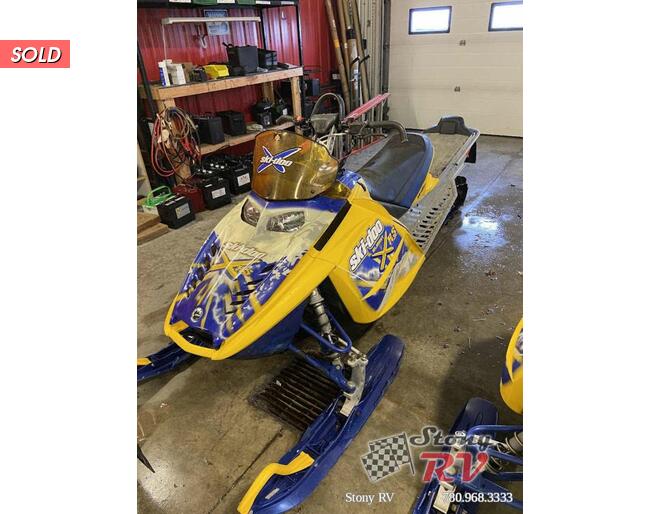2007 Ski Doo XRS 800 800 Snowmobile at Stony RV Sales, Service AND cONSIGNMENT. STOCK# C138 Exterior Photo