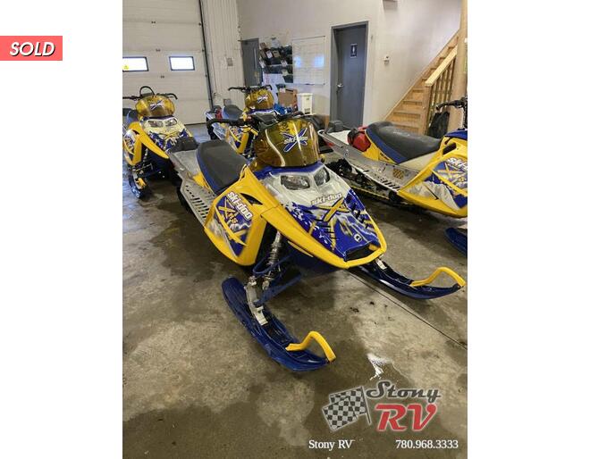 2007 Ski Doo XRS 800 800 Snowmobile at Stony RV Sales, Service and Consignment STOCK# C139 Exterior Photo