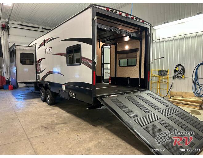 2018 Prime Time Fury Toy Hauler 2912X Travel Trailer at Stony RV Sales, Service and Consignment STOCK# C134 Exterior Photo
