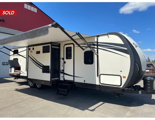 2015 Palomino SolAire Eclipse 307QBDSK Travel Trailer at Stony RV Sales and Service STOCK# S-78 Exterior Photo