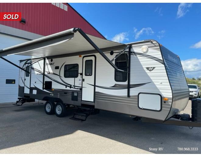 2015 Keystone Hideout West 28BHSWE Travel Trailer at Stony RV Sales and Service STOCK# 890 Exterior Photo