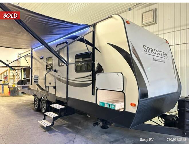 2018 Keystone Sprinter Campfire Edition 26RB Travel Trailer at Stony RV Sales and Service STOCK# 927 Exterior Photo