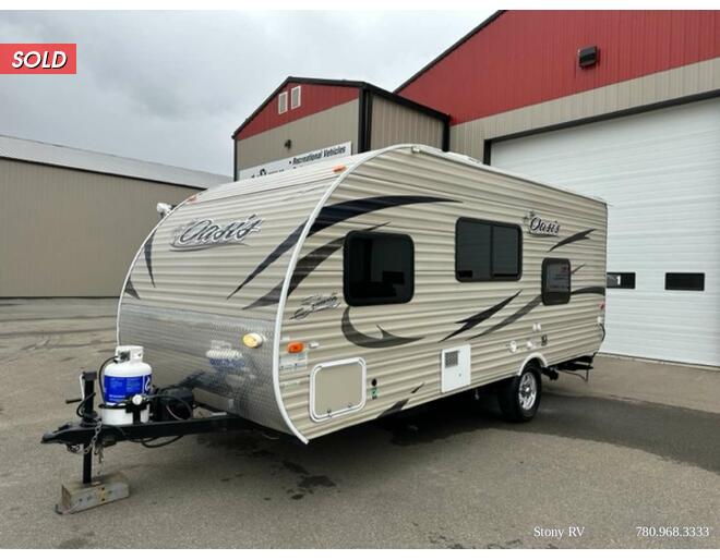 2018 Shasta Oasis 18BH Travel Trailer at Stony RV Sales and Service STOCK# 911 Photo 2
