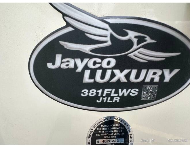 2018 Jayco North Point 381FLWS Fifth Wheel at Stony RV Sales and Service STOCK# 1031 Photo 8