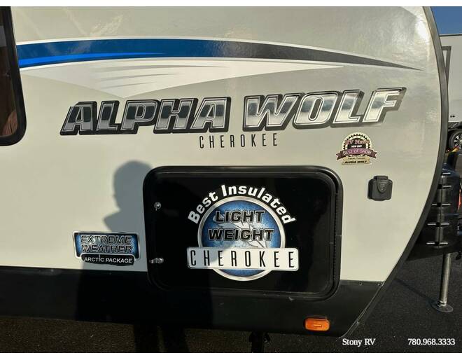 2019 Cherokee Alpha Wolf 26DBHL Travel Trailer at Stony RV Sales and Service STOCK# 1072 Photo 2
