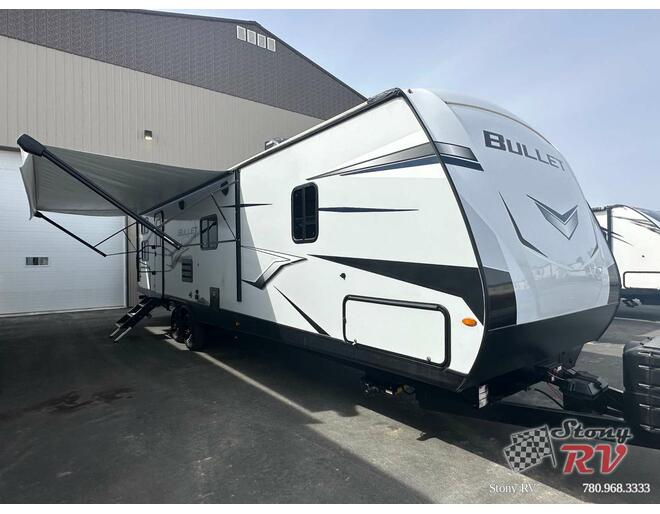 2022 Keystone Bullet 331BHS Travel Trailer at Stony RV Sales, Service and Consignment STOCK# 1092 Exterior Photo