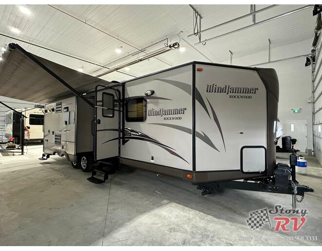 2014 Rockwood WindJammer 3025W Travel Trailer at Stony RV Sales and Service STOCK# C148 Exterior Photo